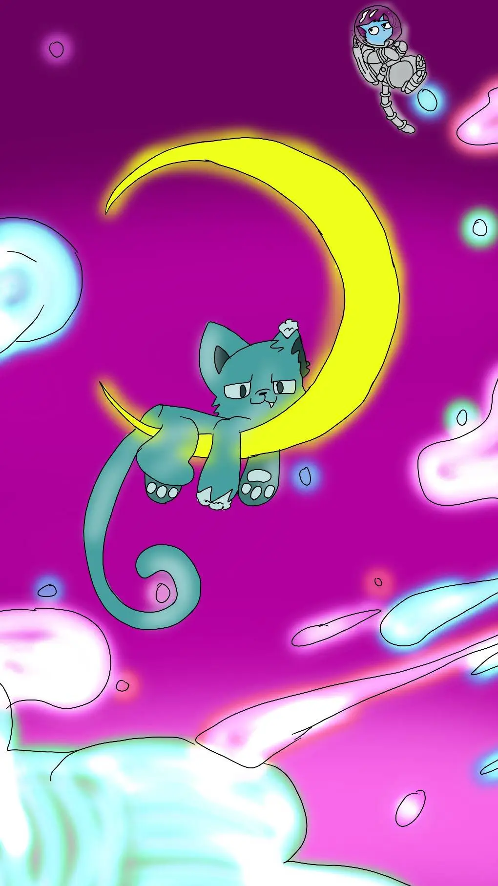 ai character: furry world  background