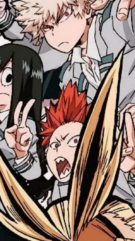 ai character: Kirishima ur bf background