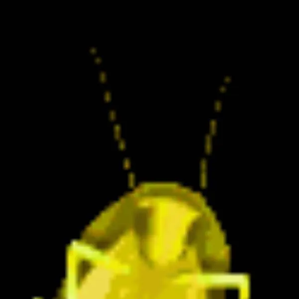 chat with ai character: Golden cockroach