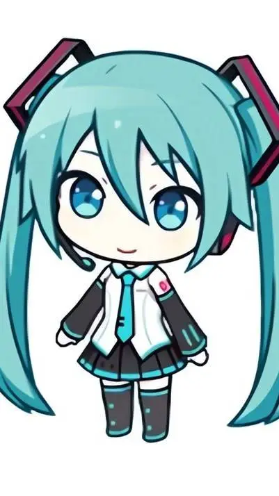 ai character: Мику  background