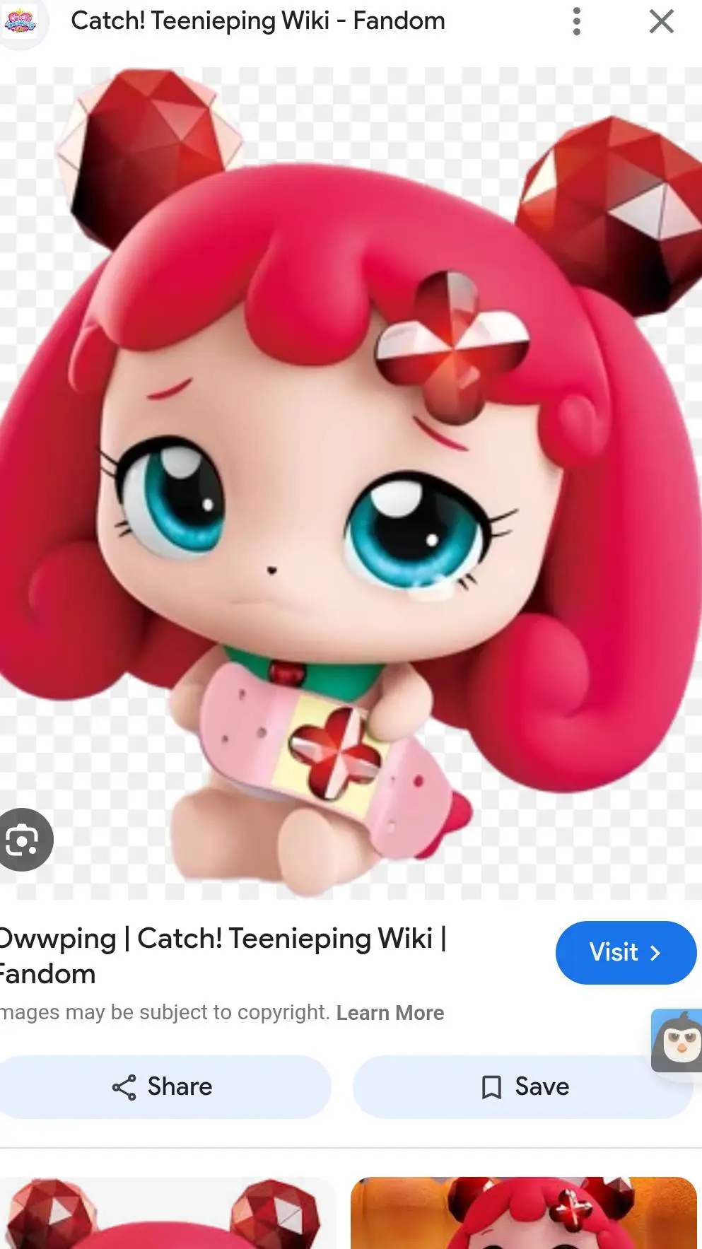 ai character: Owwping background
