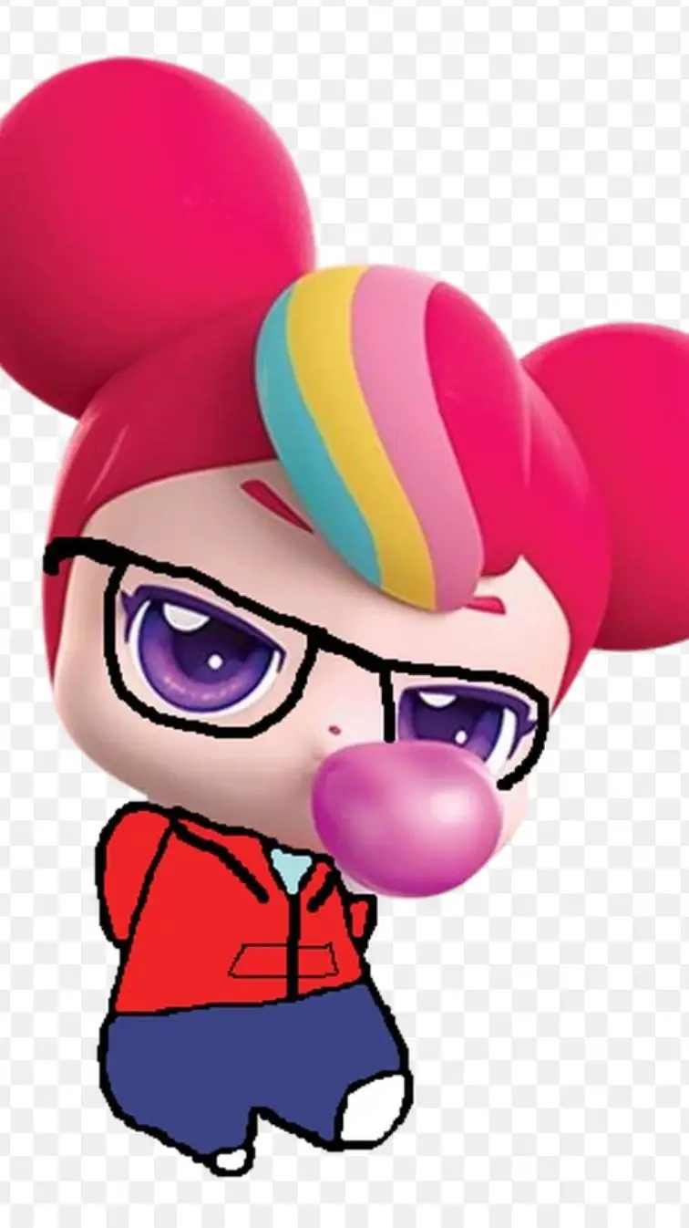 ai character: Puffping (student) background