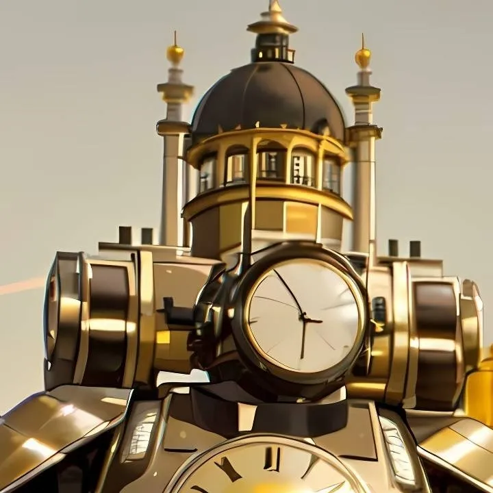 chat with ai character: clock man titan