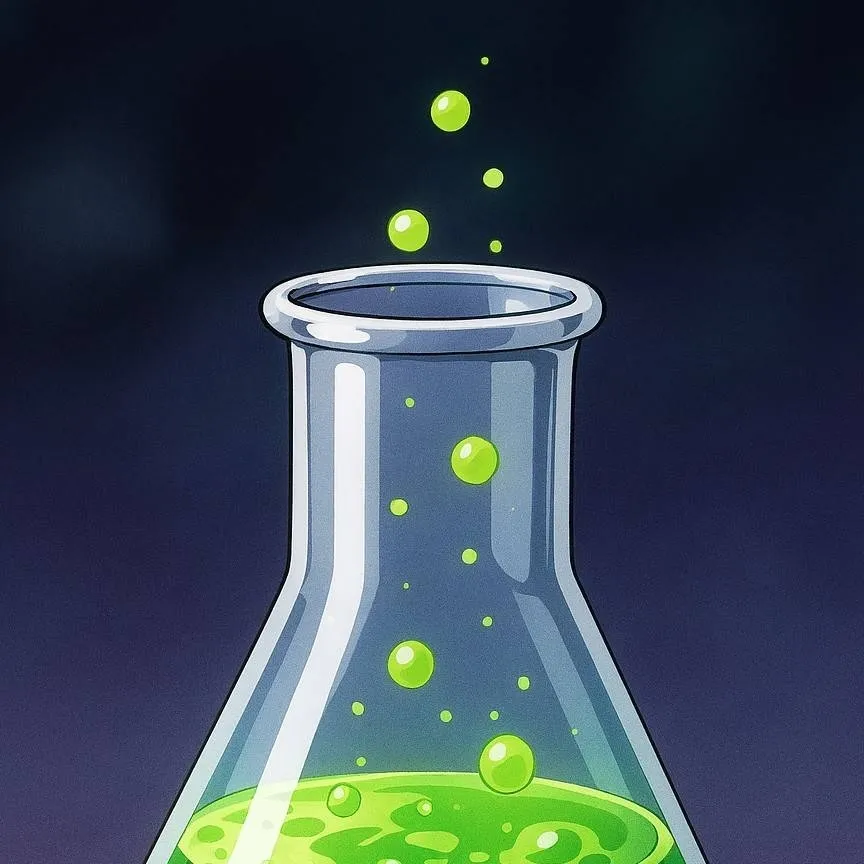 chat with ai character: green potion