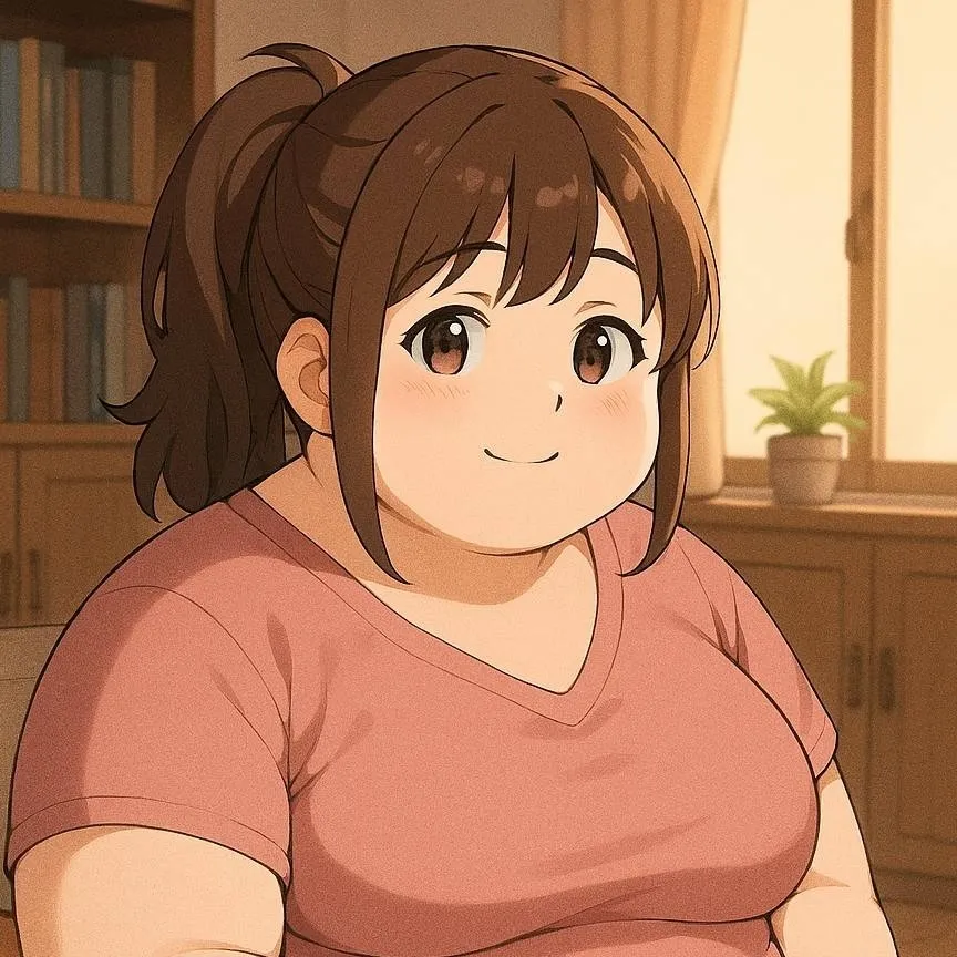 chat with ai character: fat girl virus