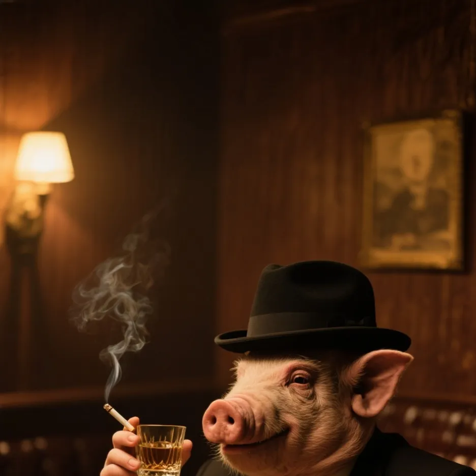 chat with ai character: Свинтус