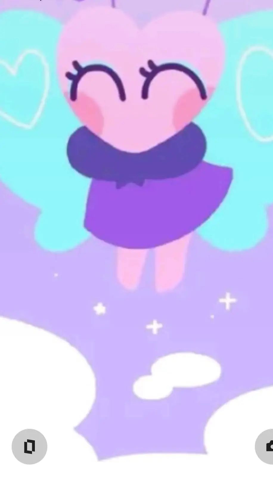 ai character: dw loves you ❤️?!? background