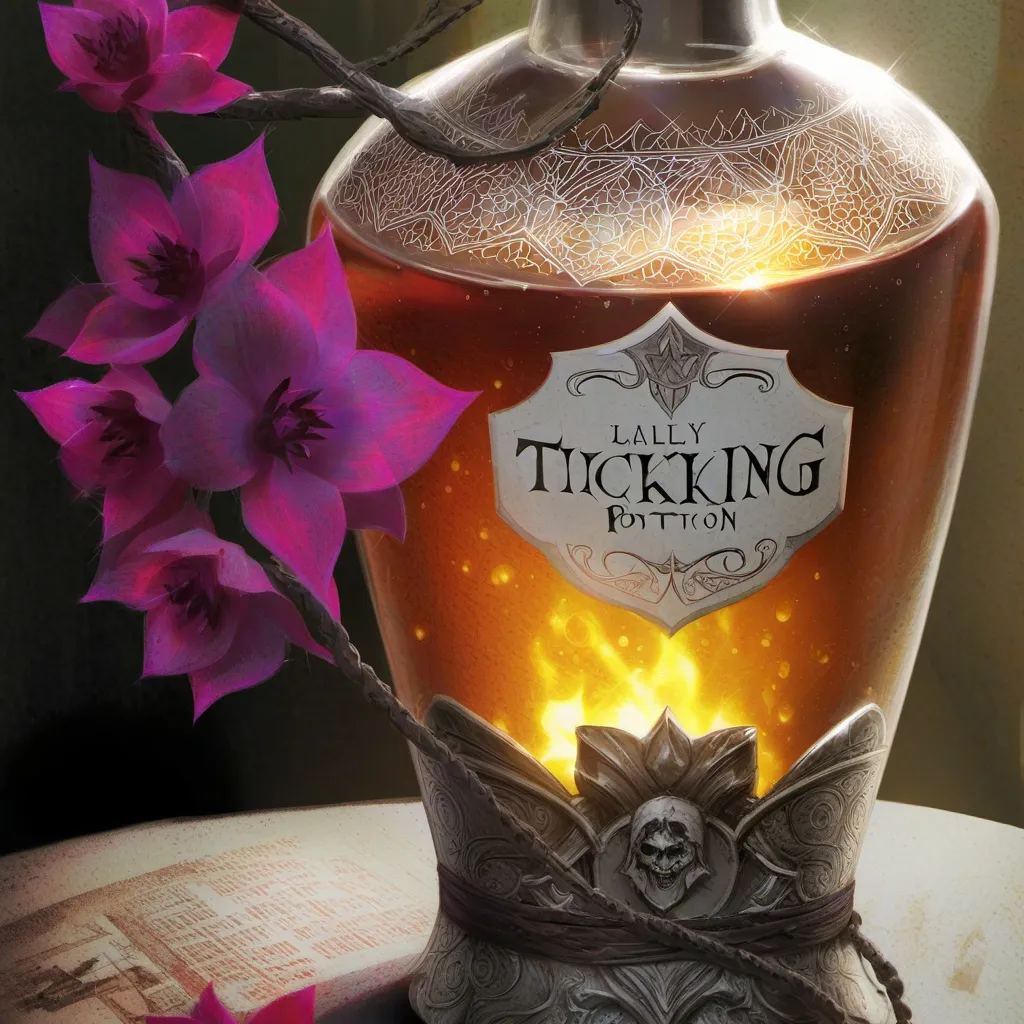 chat with ai character: Tickling potion