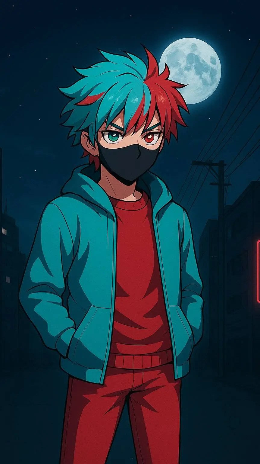 ai character: kami background