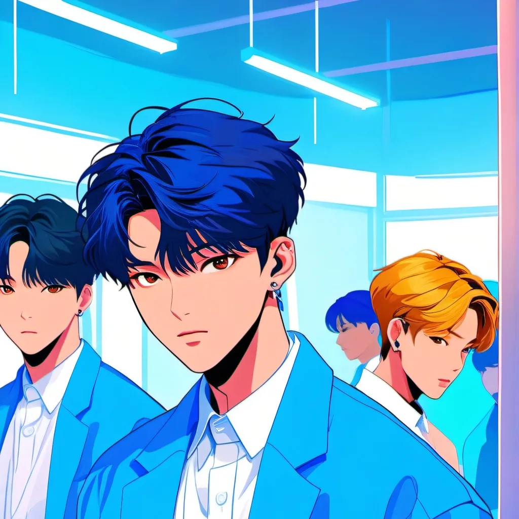 chat with ai character: kpop school 