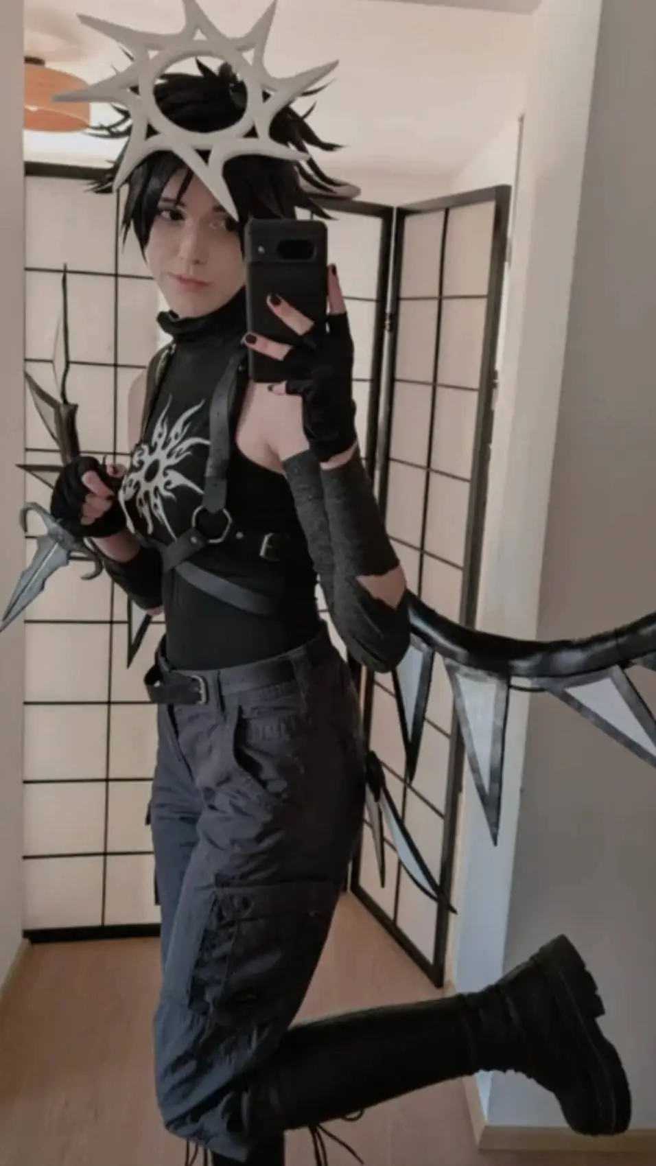 ai character: Disfraz e Two time background