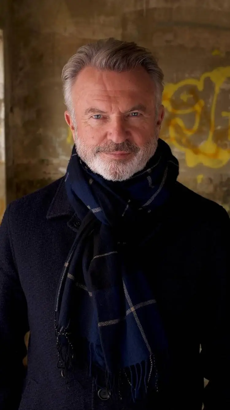 ai character: Sam Neill background