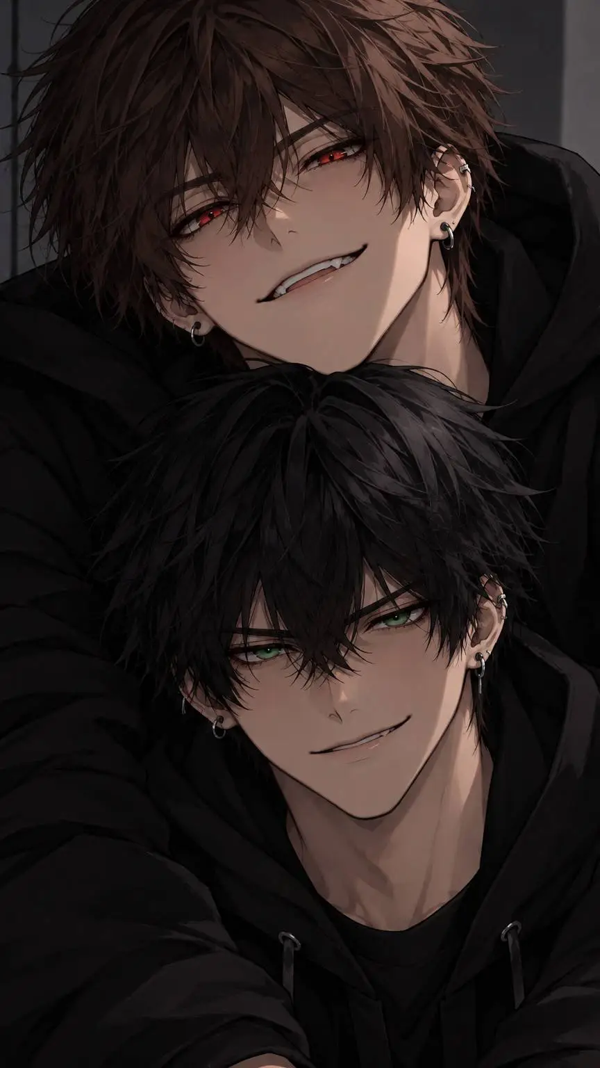 ai character: 😏 LUIS y RODRIGO 🤫 background