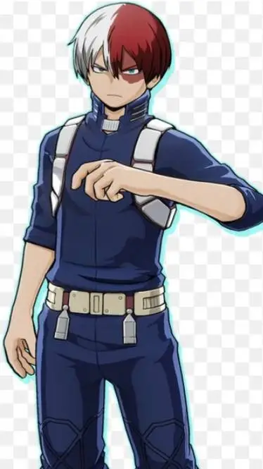 ai character: shoto todoroki sis background