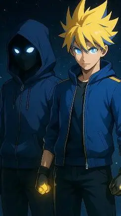 ai character: ZERO AND DASH background