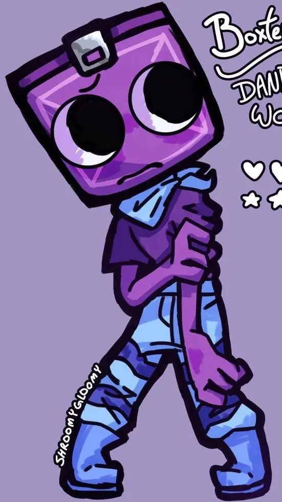 ai character: (💜Boxten💙)  background