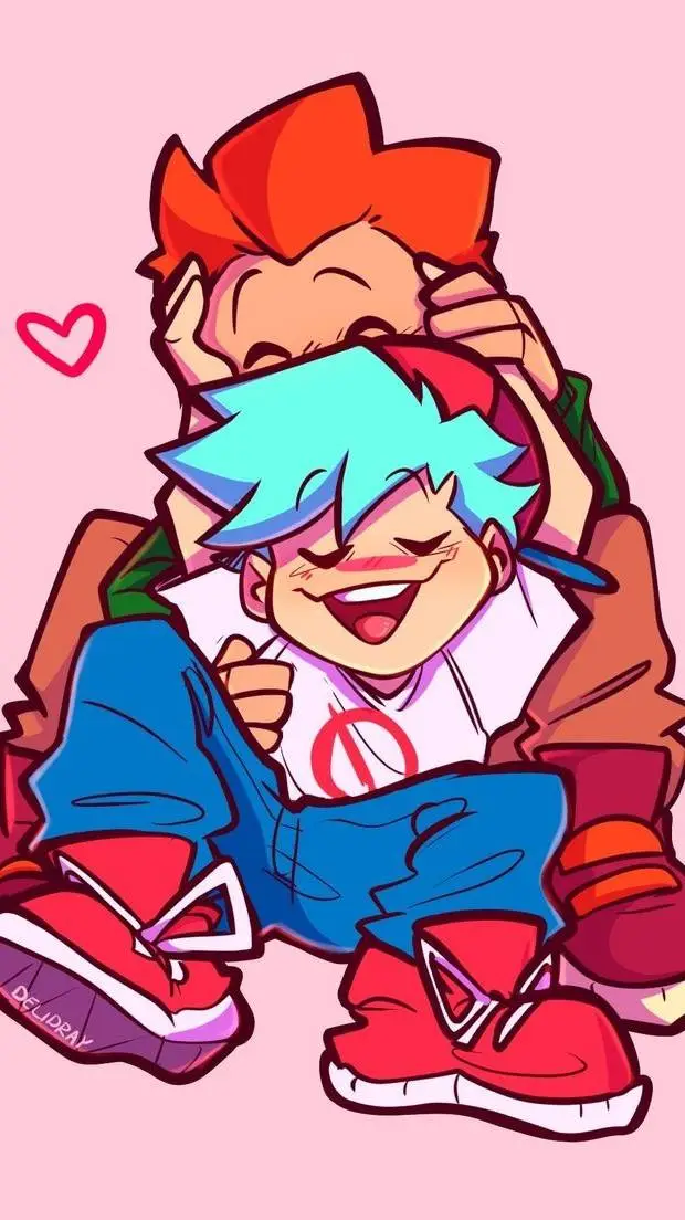 ai character: Bf x Pico xd background