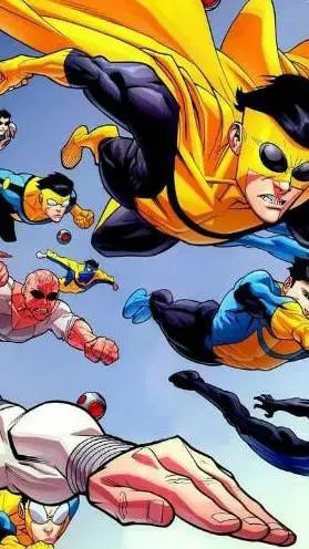 ai character: invencible variant background