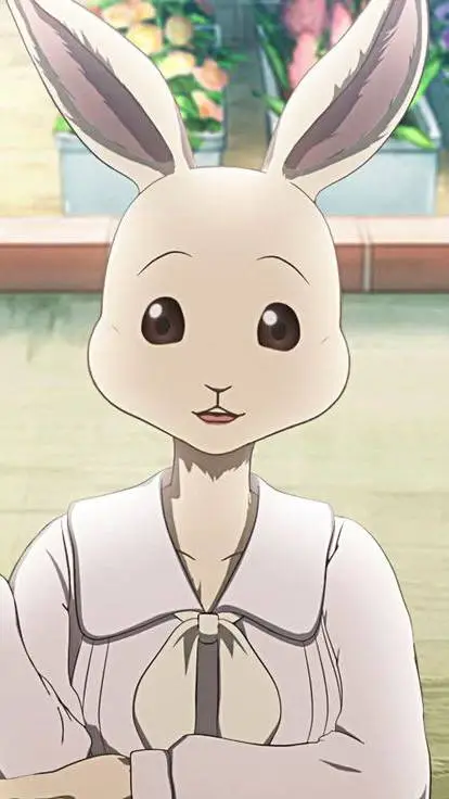 ai character: Хару🐰 background