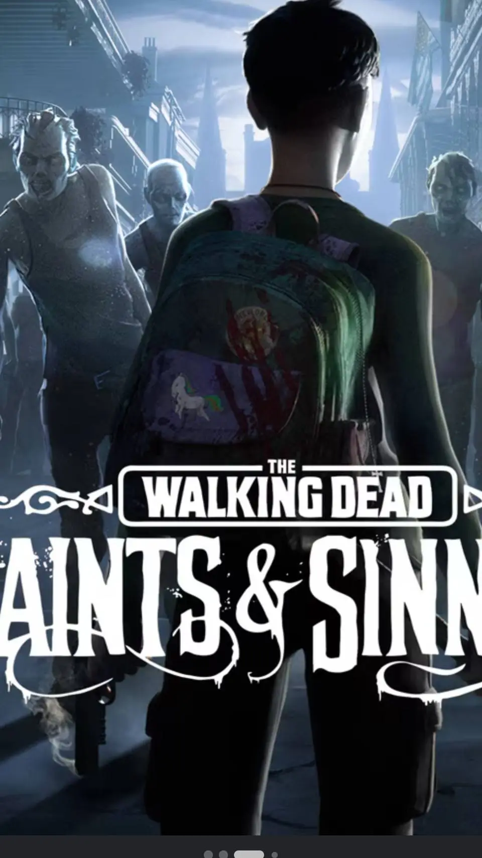 ai character: the walking dead  background