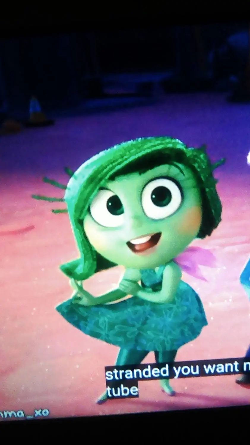 ai character: disgust background