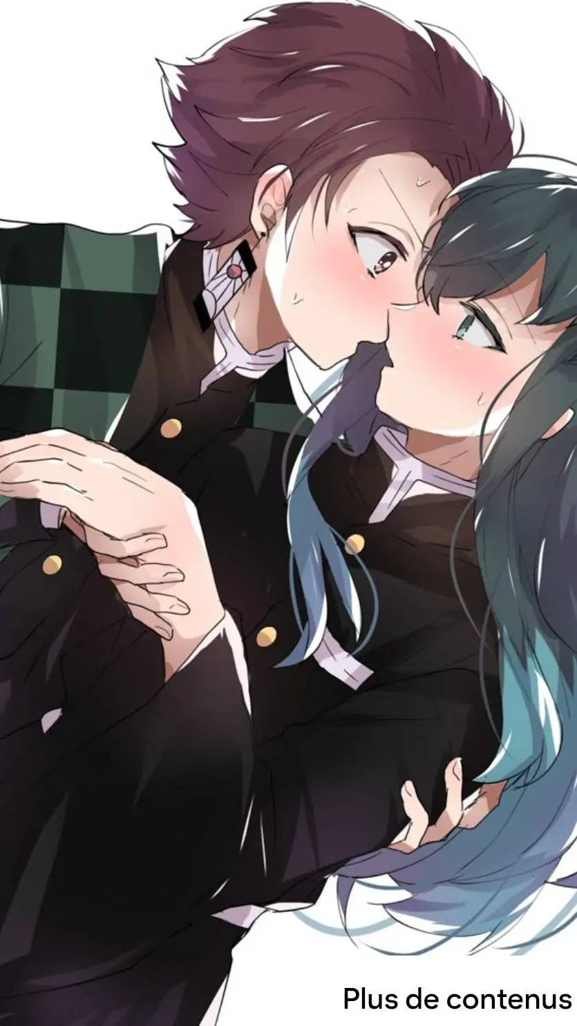 ai character: muichiro x tanjiro background
