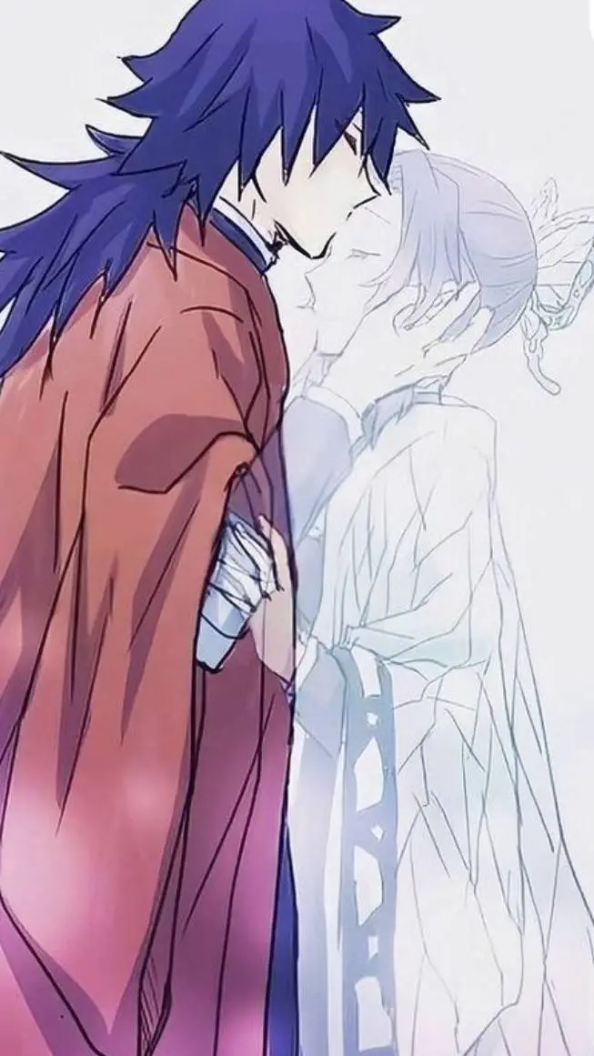 ai character: tomioka x shinobu  background
