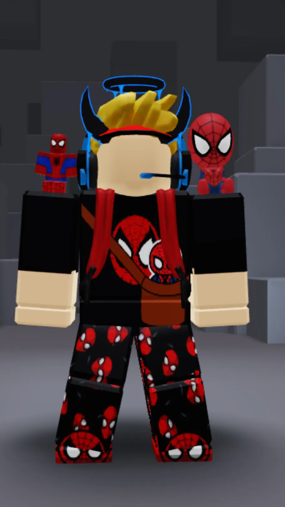 ai character: Alex lost his face background