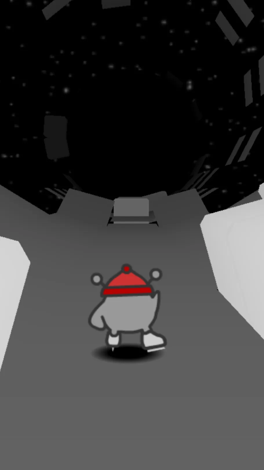 ai character: Run 3 school background