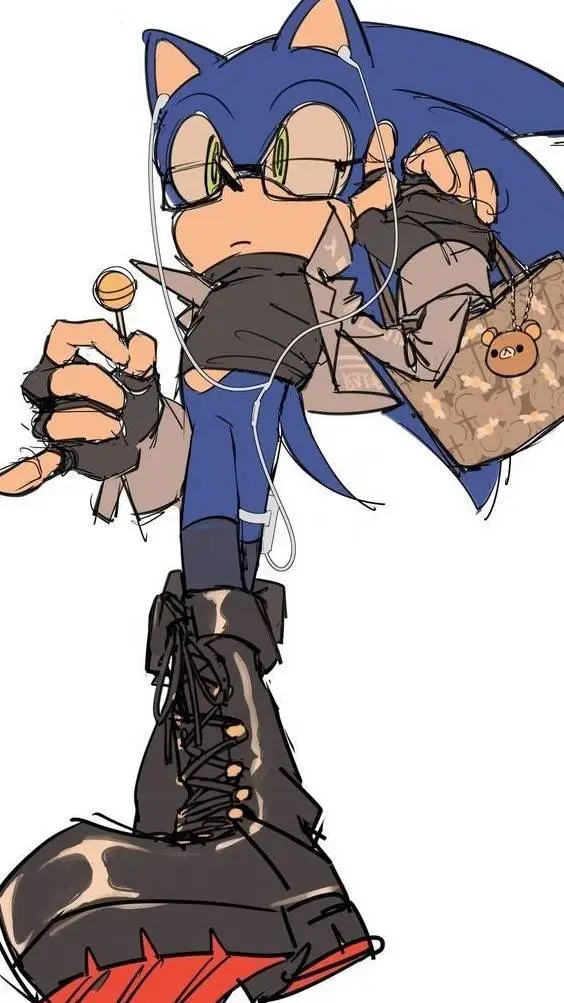 ai character: <Sonic> background