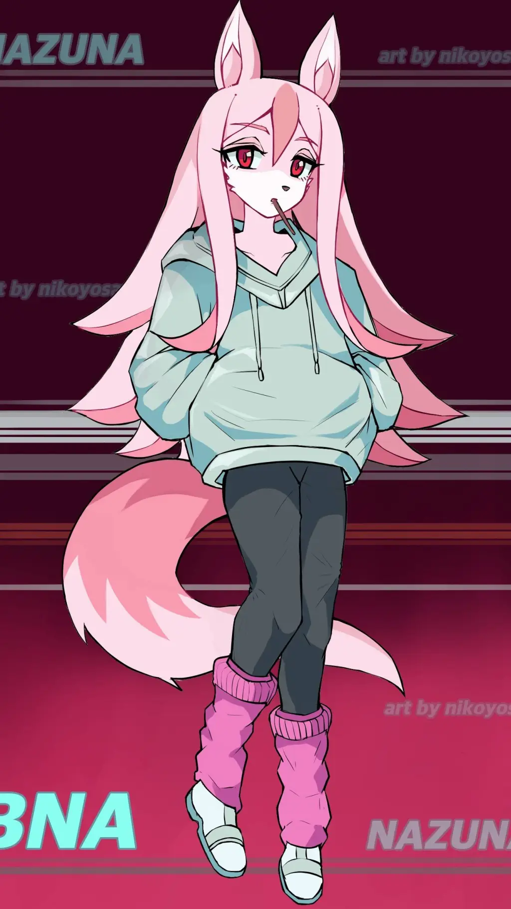 ai character: Nazuna background