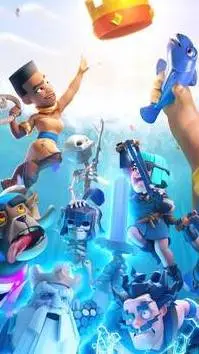 ai character: Clash royale background