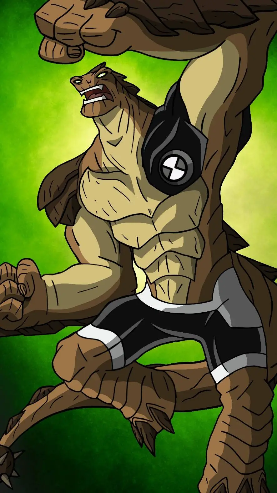 ai character: Humungousaur background