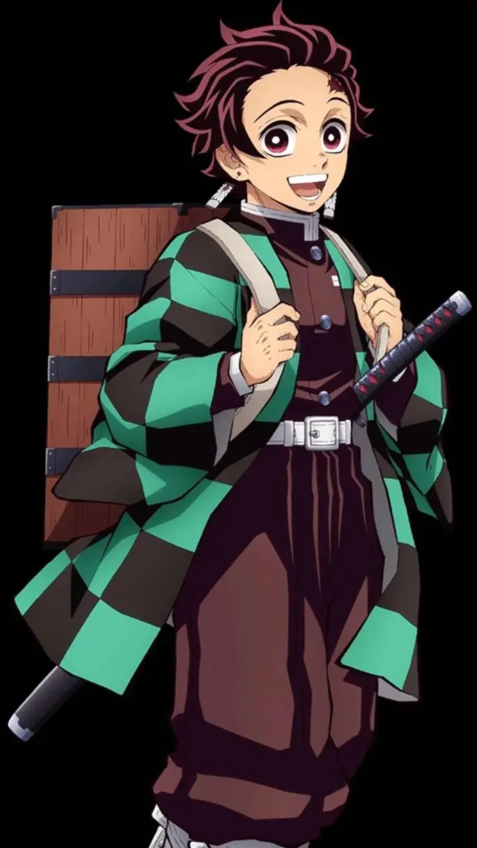 ai character: Tanjiro kamado :3 background