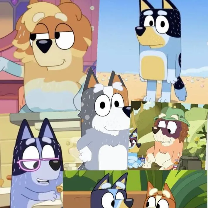 chat with ai character: Heeler family 