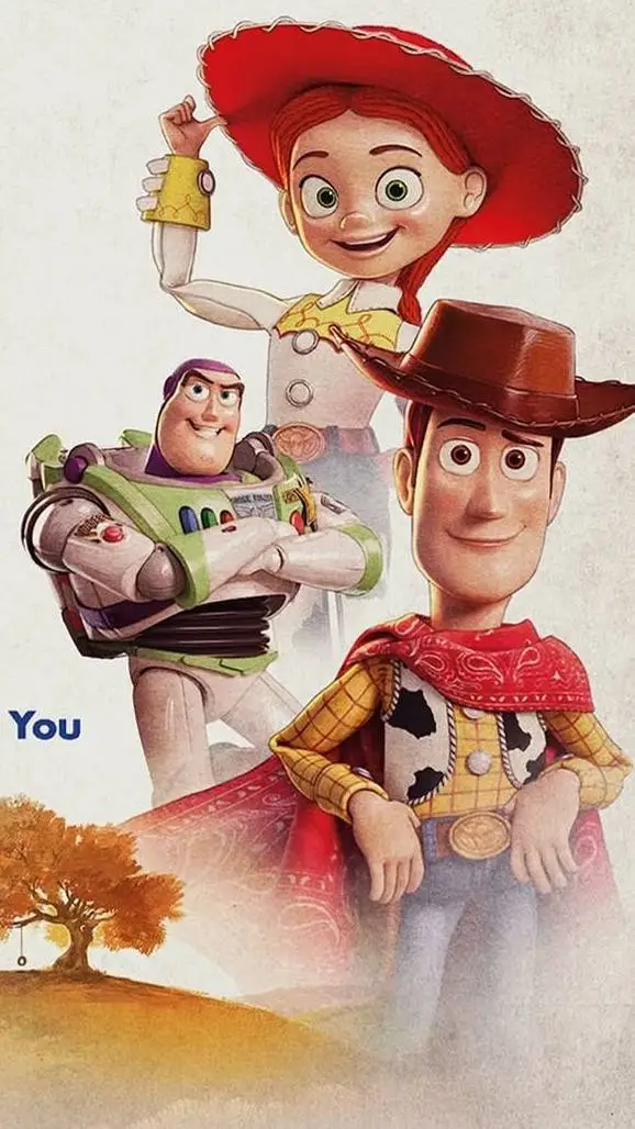 ai character: Toy story  background