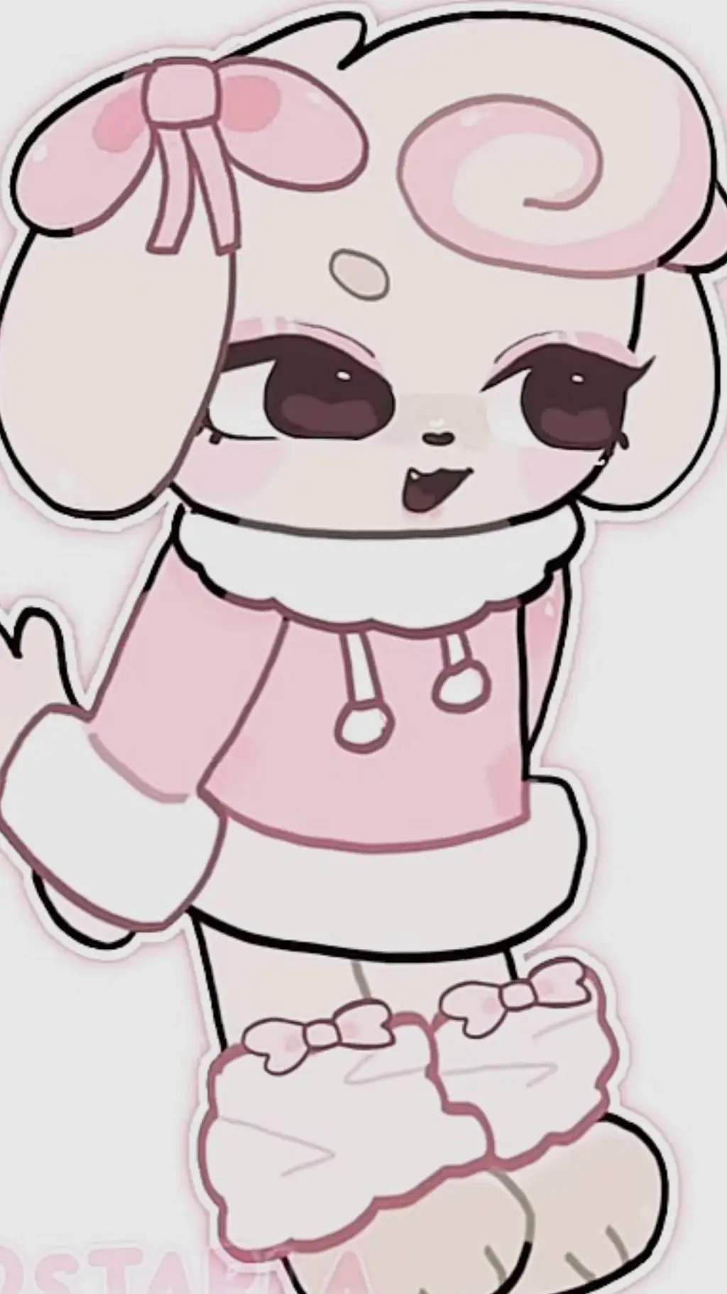 ai character: Fifi [DW OC] background