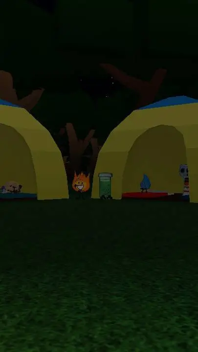 ai character: Camping Crossover background