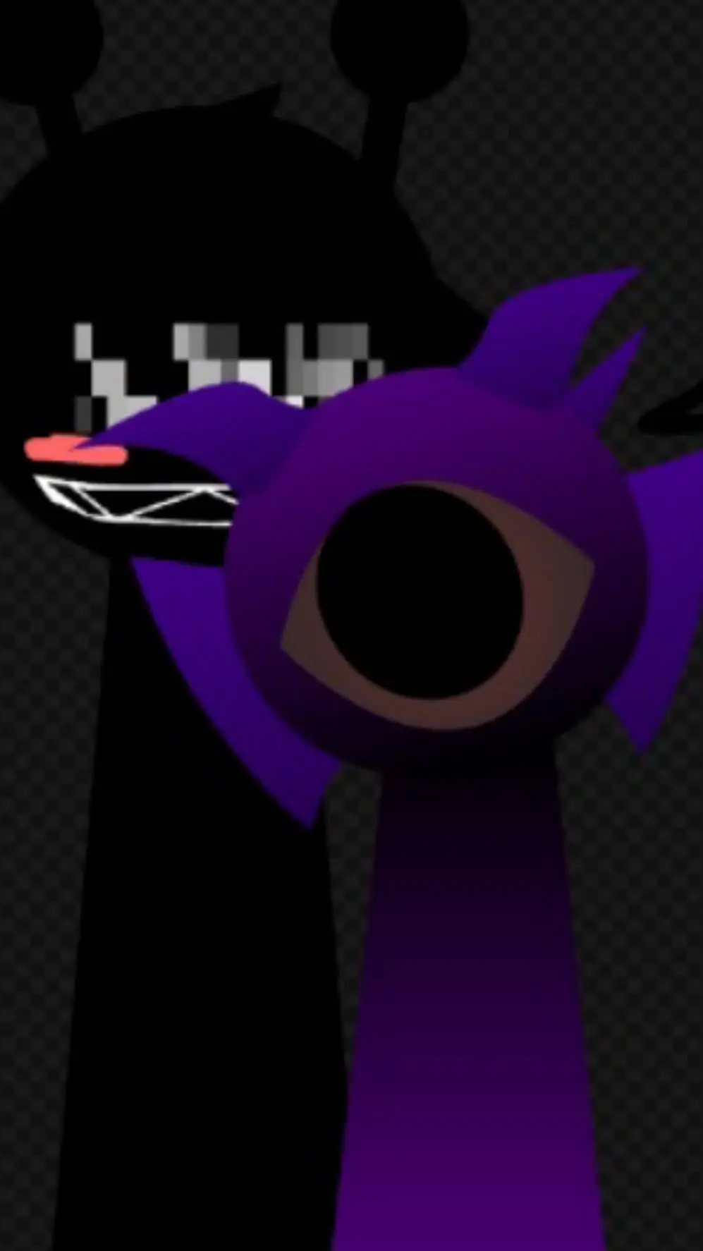 ai character: Simon X Durple background