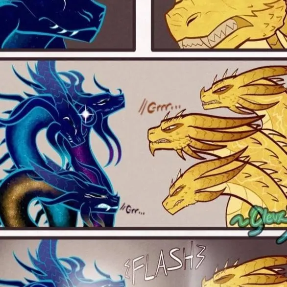 chat with ai character: blinking content 