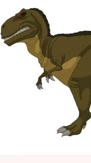 ai character: chompers mom  background