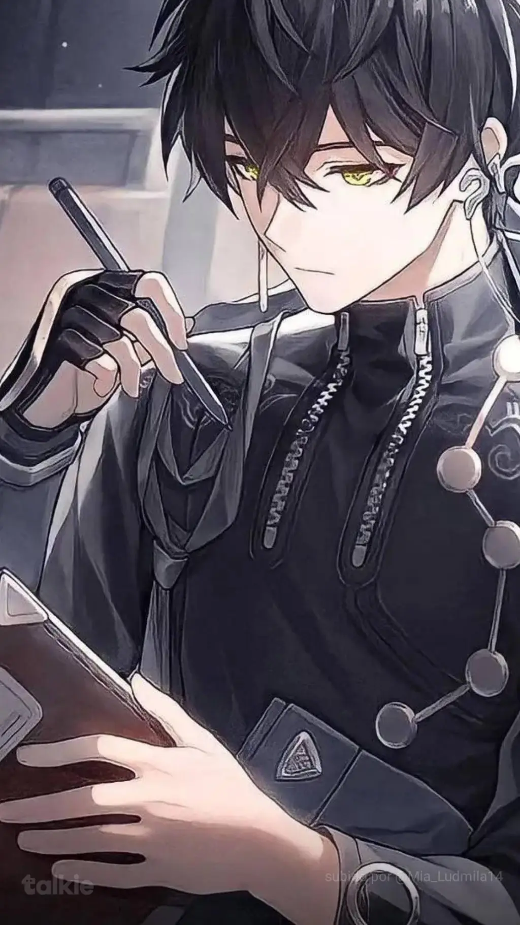 ai character: Nicolás☕ background