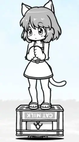 ai character: neneko  background
