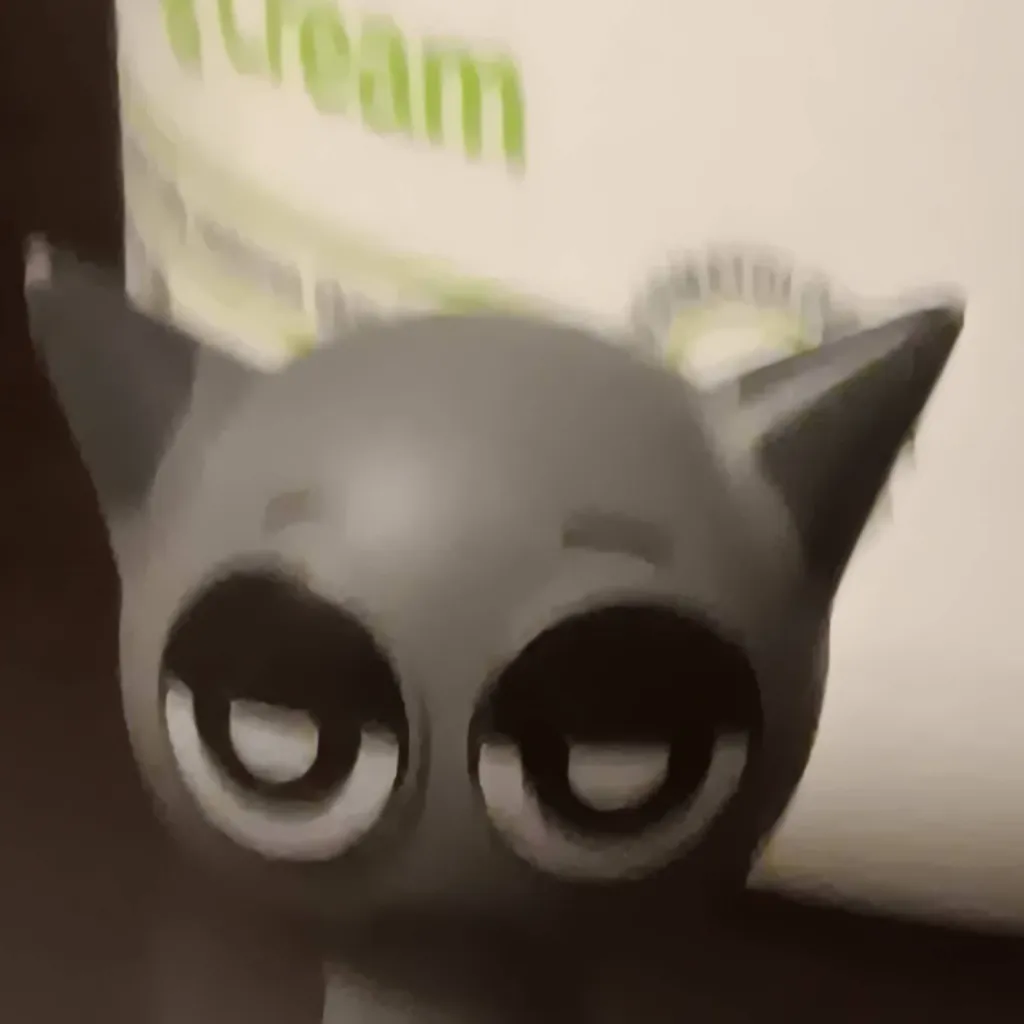 chat with ai character: gray toy