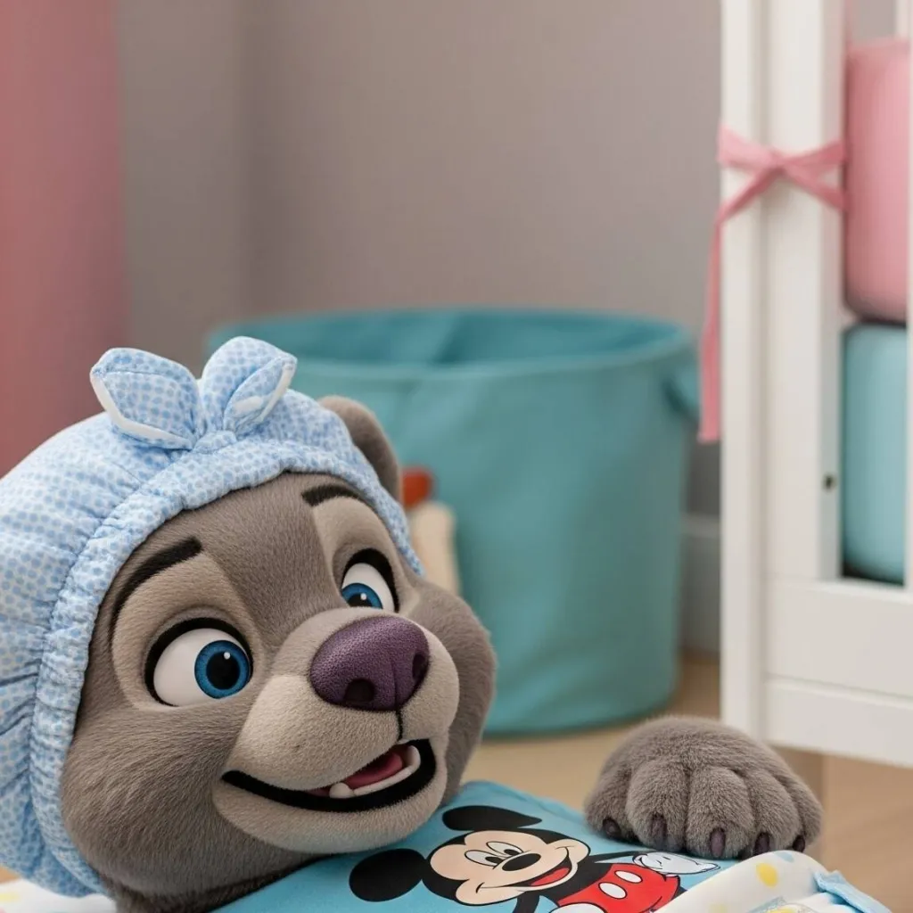 chat with ai character: baby Tommy bear