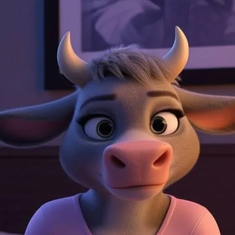 chat with ai character: Alice the cow