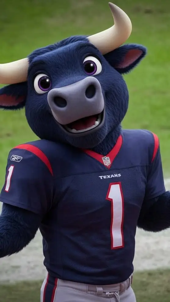 ai character: Toro Texans Mascot background