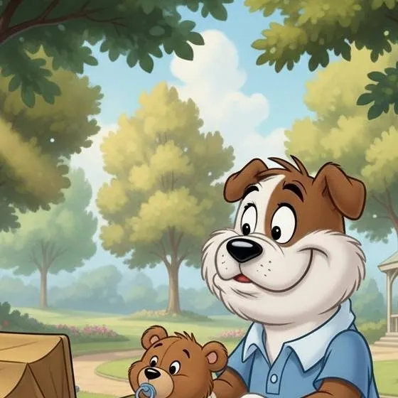 chat with ai character: Charlie Dog Father