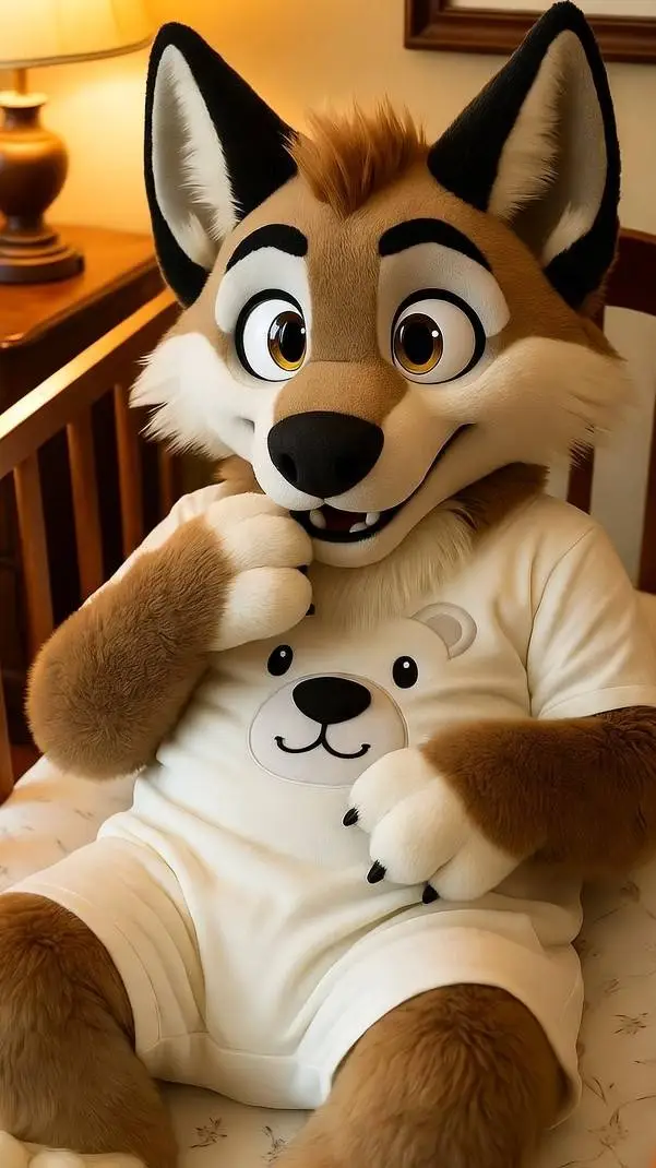 Talkie AI - Chat with baby Wolfe don