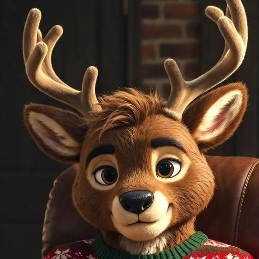 chat with ai character: Reindeer Riley 